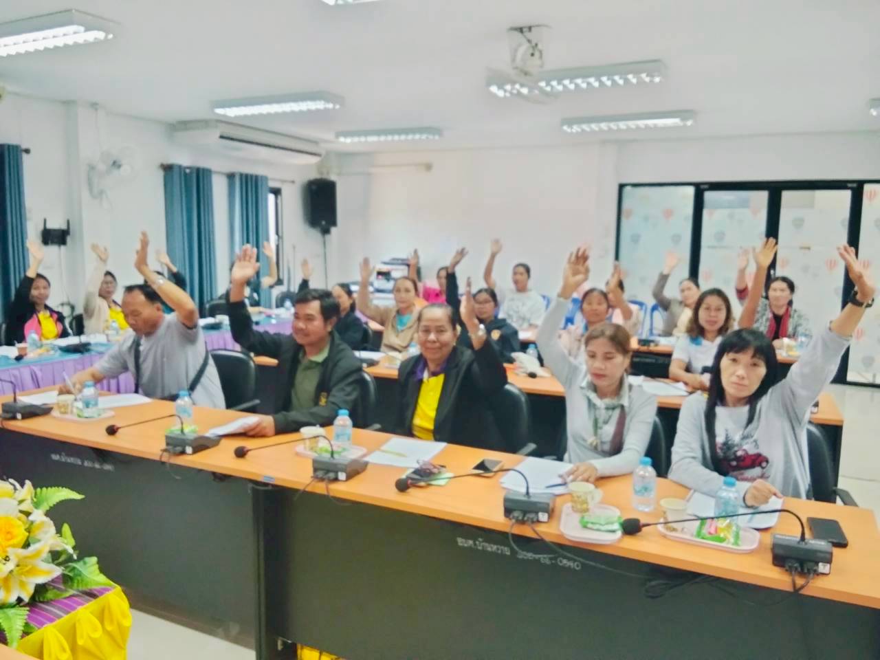 ประชุมการขับเคลื่อนธนาคารขยะ และคณะกรรมการสิ่งปฏิกูลมูลฝอย ประจำปี 2569 _13 มีนาคม 2569 ณ ห้องประชุม อบต.บ้านหวาย (ชั้น 2)